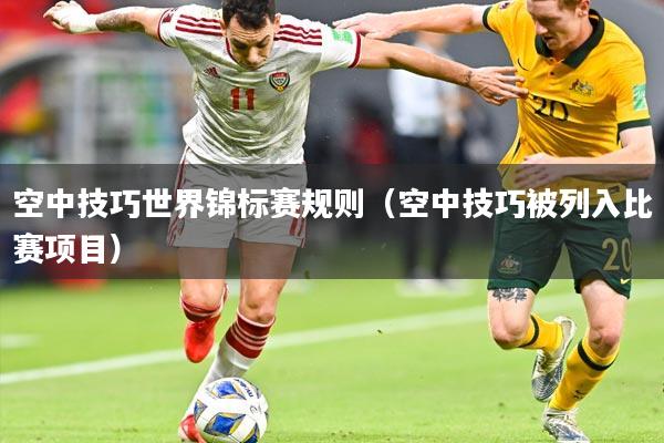 空中技巧世界锦标赛规则（空中技巧被列入比赛项目）