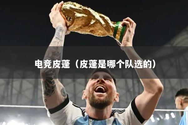 电竞皮蓬（皮蓬是哪个队选的）
