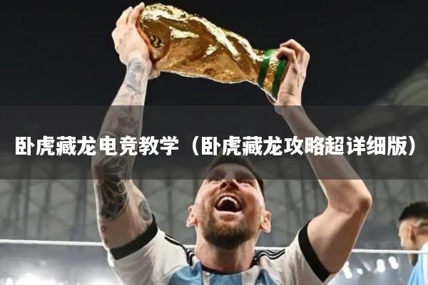 卧虎藏龙电竞教学（卧虎藏龙攻略超详细版）